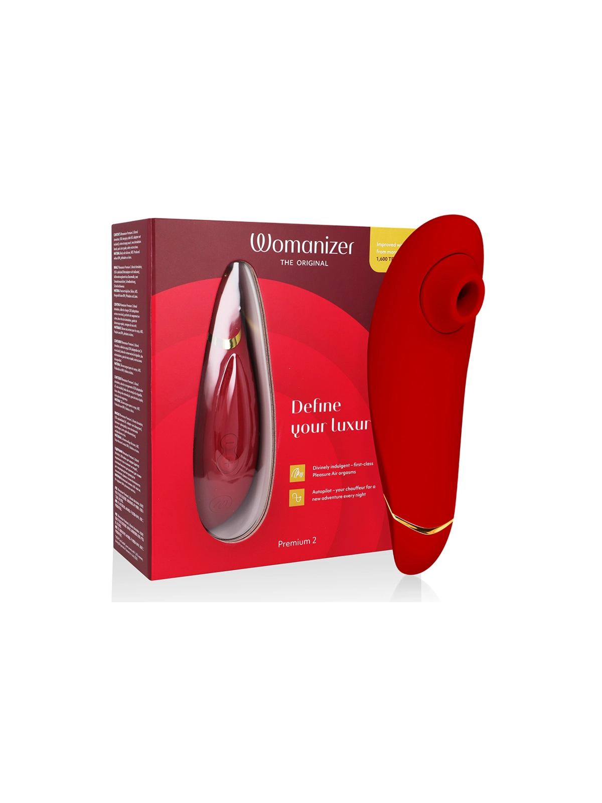 Premium 2 Klitoralstimulator Bordeaux von Womanizer