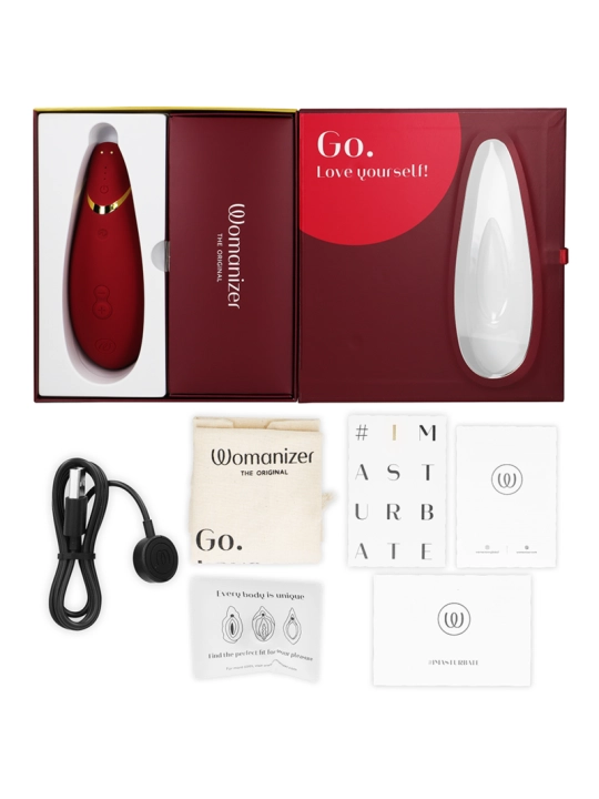 Premium 2 Klitoralstimulator Bordeaux von Womanizer