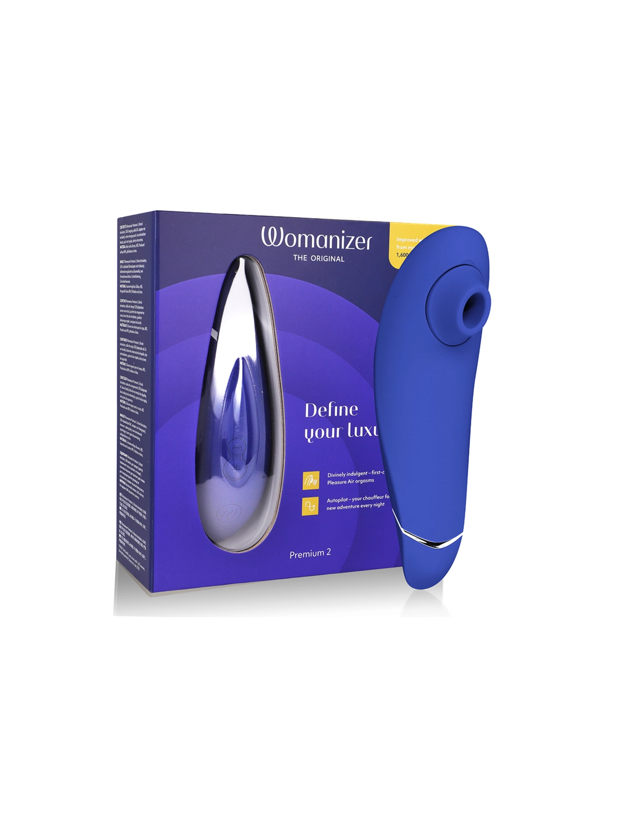 Premium 2 Klitoralstimulator Blaubeere von Womanizer