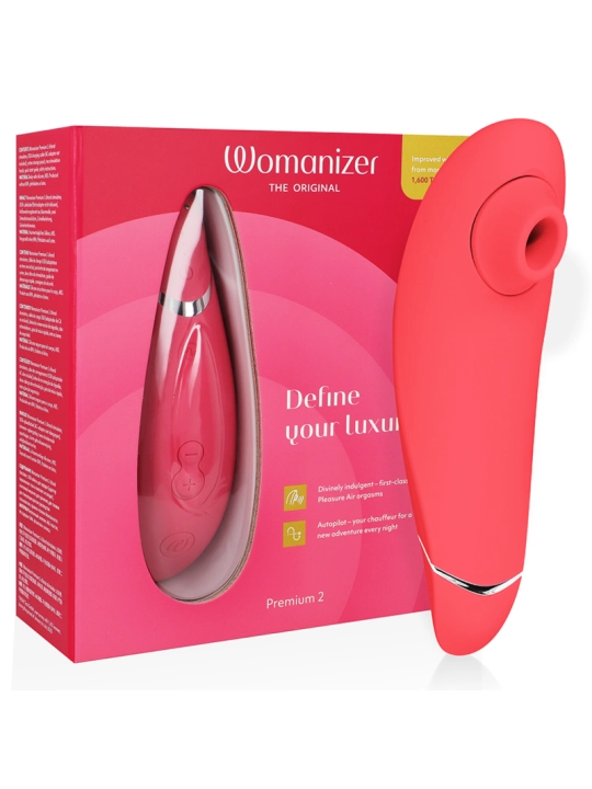 Premium 2 Klitoralstimulator Himbeere von Womanizer