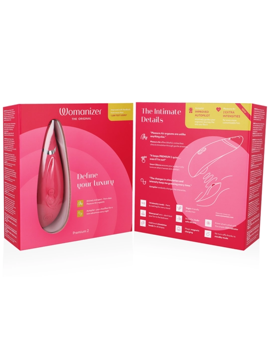 Premium 2 Klitoralstimulator Himbeere von Womanizer