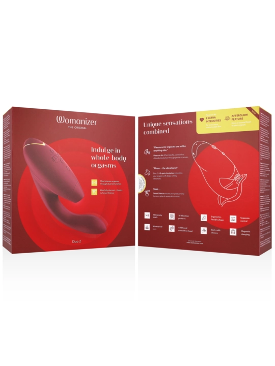 Duo 2 Stimulator Bordeaux von Womanizer