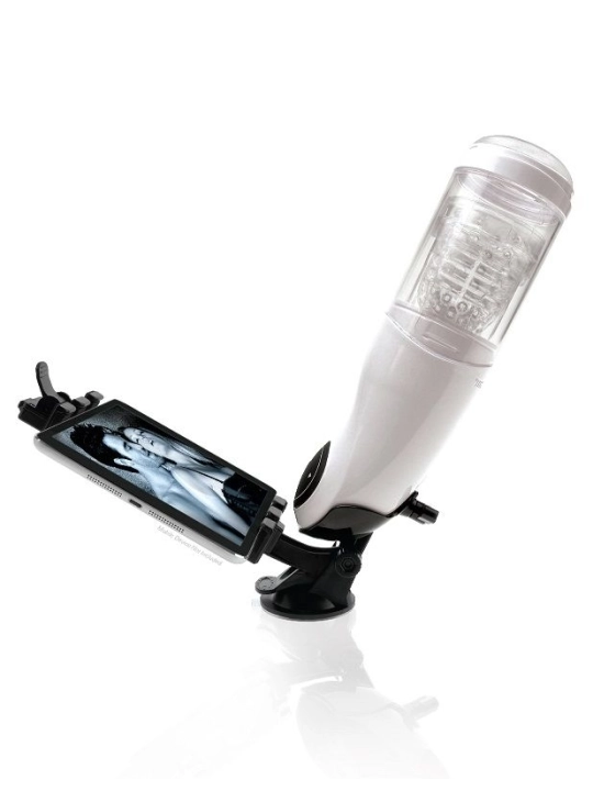 Pdx Mega Bator Usb-Männlicher Masturbator Vagina Weiss von Extreme Toyz