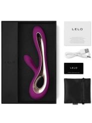 Soraya 2 Rabbit Deep Rose Vibrator von Lelo