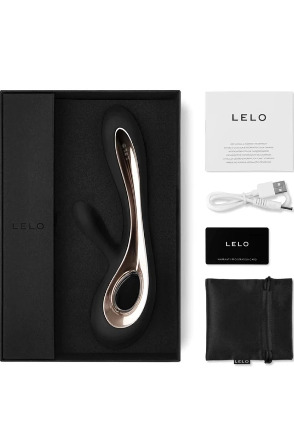 Soraya 2 Schwarzer Rabbitvibrator von Lelo