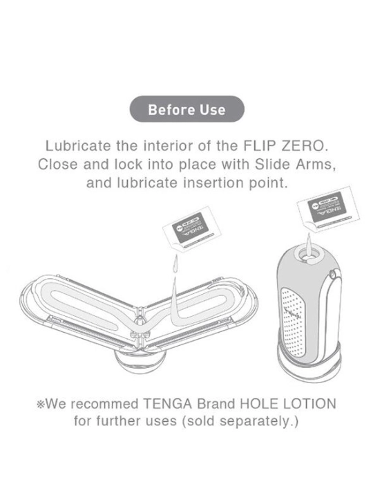 Flip 0 Null Elektronische Vibration von Tenga