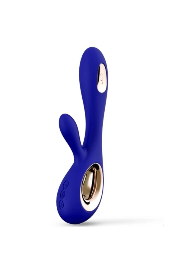 Soraya Wave Vibrator Rabbit MitteRNAchtblau von Lelo