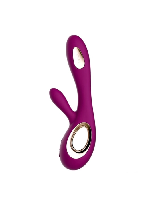 Soraya Wave Vibrator Rabbit Deep Rose von Lelo