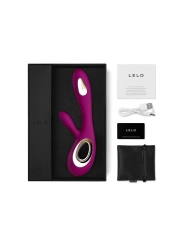 Soraya Wave Vibrator Rabbit Deep Rose von Lelo