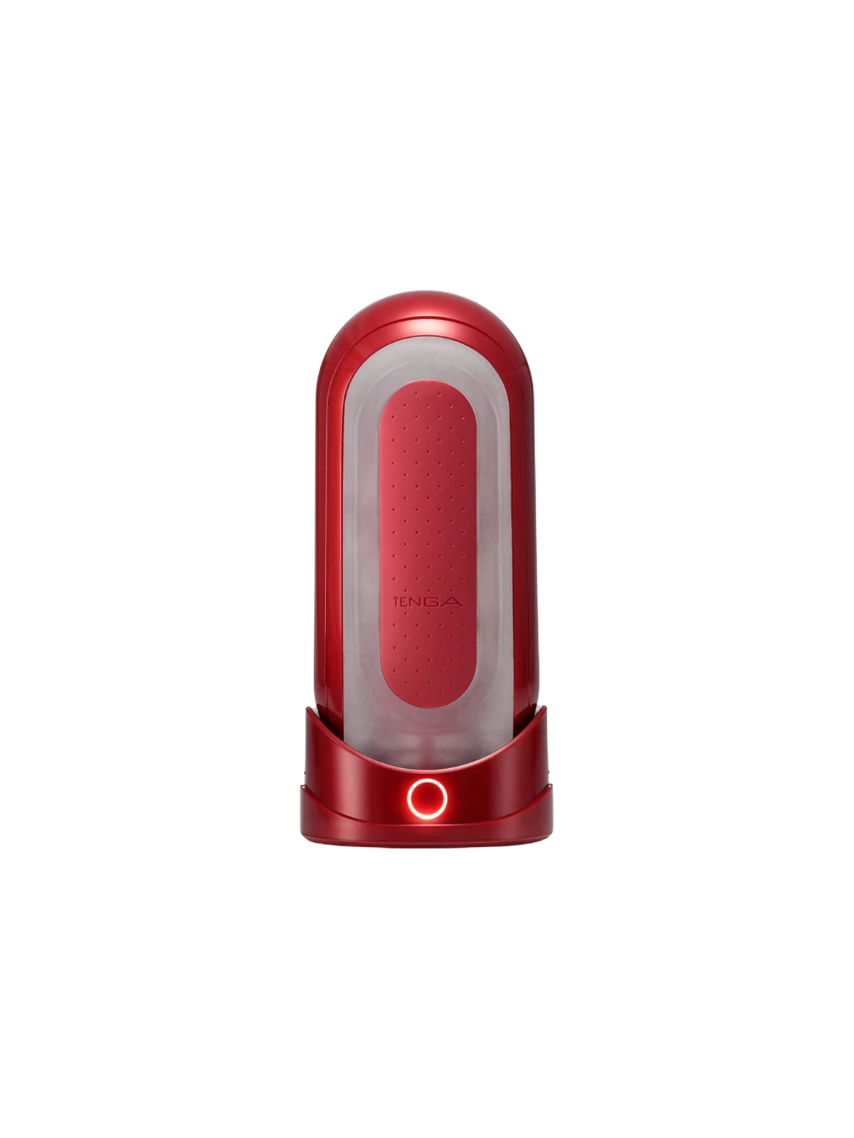 Flip 0 Zero Red mit Heizung von Tenga