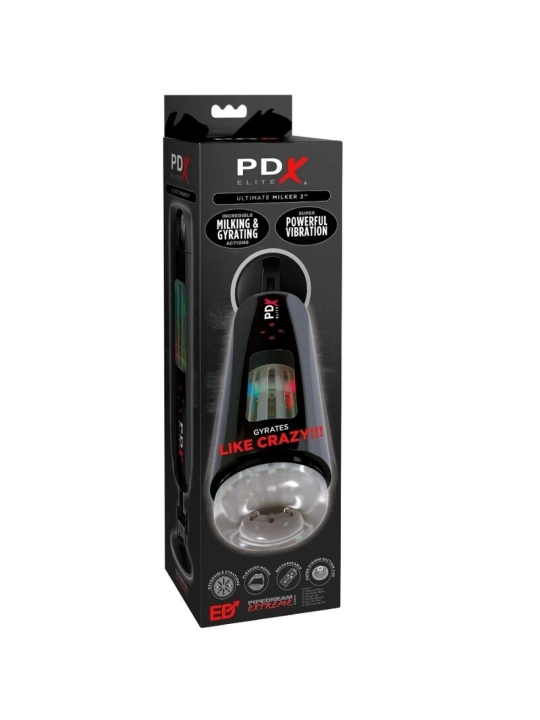 Stroker Ultimate Milker 2 Rotierend & Vibrator von Pdx Elite