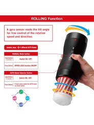 Vakuum-Gyro-Rollensaugung und -ROTATION von Tenga