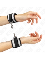 Neopren Handgelenkmanschetten Grau 23 X 5 cm von Kink Wrist Restraint