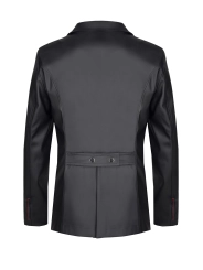 ♥ Herren Jacke Rmnicola001 Schwarz von Regnes Fetsih Plante Red Mark 2 ♥