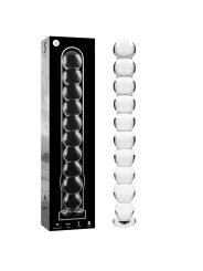 ♥ Modell 22 Dildo Borosilikatglas 21,5 X 2,5 cm Klar von Nebula Series By Ibiza ♥