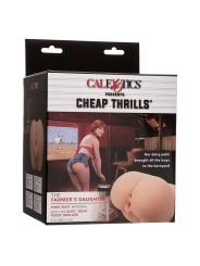 CALEXOTICS - THE FARMERS DAUGHTER DOPPELT REALISTISCHER MASTURBATOR, FLEISCH