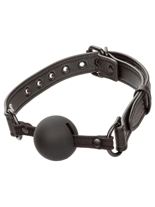 CALEXOTICS - NOCTURNAL BALL GAG SILIKON SCHWARZ