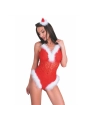 Body Naughty Santa rot von LivCo Corsetti Fashion