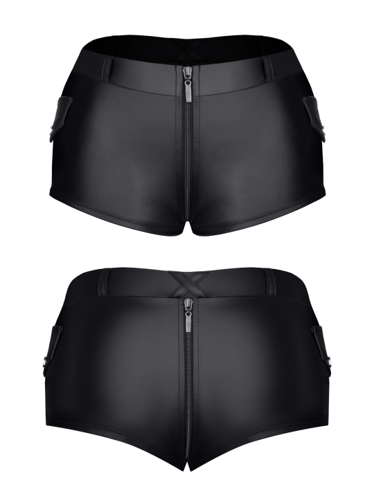 Schwarzer Damen Shorts Tdhella001 von Demoniq Total Domination Collection