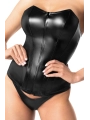 F334 Wetlook Corsagen-Top von Noir Handmade