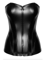 F334 Wetlook Corsagen-Top von Noir Handmade