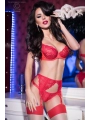 ♥ Sexy Set CR4192 rot von Chilirose ♥