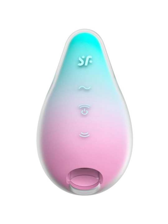 Mermaid Vibes Stimulator & Vibrator Mint und Pink von Satisfyer Air Pulse