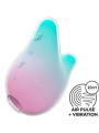 Mermaid Vibes Stimulator & Vibrator Mint und Pink von Satisfyer Air Pulse