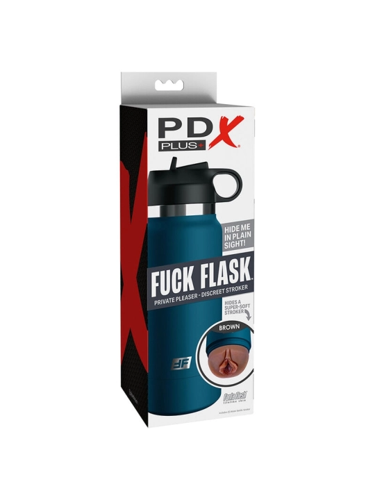 Fuck Flask Vagine Diskreter Stroker Braun Modell 1 von Pdx Plus+