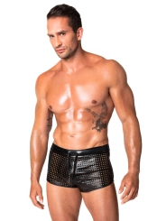 Schwarze Shorts H079 von Noir Handmade Chaos Collection