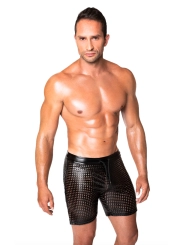 Schwarze Shorts H077 von Noir Handmade Chaos Collection