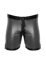 Schwarze Shorts H077 von Noir Handmade Chaos Collection