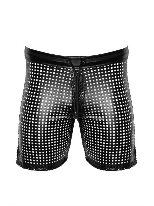 Schwarze Shorts H077 von Noir Handmade Chaos Collection