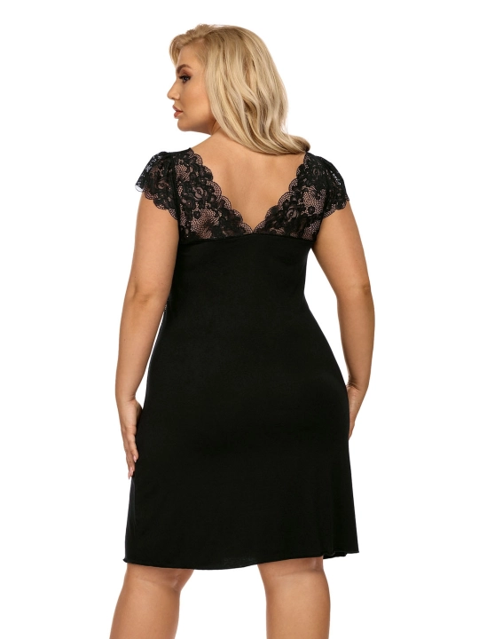 Schwarzes Chemise 1817 von Softline Plus Size