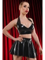 Schwarzes Damen-Top Tdbettina001 von Demoniq Total Domination Collection