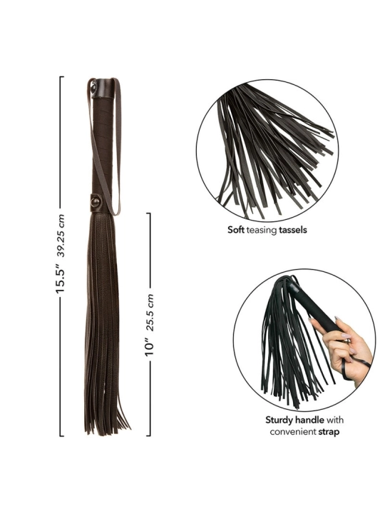 CALEXOTICS - NOCTURNAL FLOGGER LEDER SCHWARZ