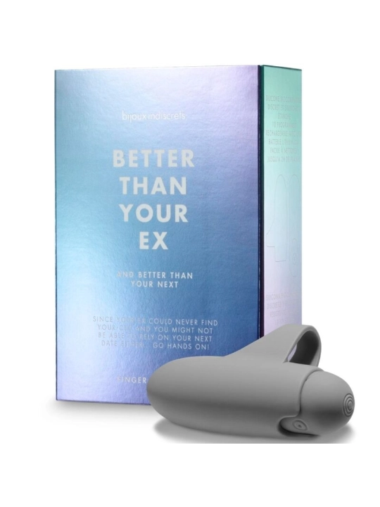 BIJOUX - BESSER ALS IHR EX VIBRATOR BULLET 10 VIBRATIONEN GRAU