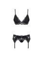 ♥ 3er Set schwarz 810-Seg-1 von Obsessive ♥