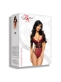 ♥ Evangelina Body schwarz-rot von Beauty Night Fashion ♥