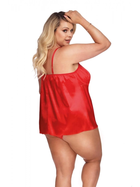 ♥ Rotes Set Aa052943 von Anais Apparel Plus Size ♥