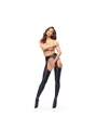 ♥ Strip Panty Pantyhose schwarz Sp800 von MissO ♥