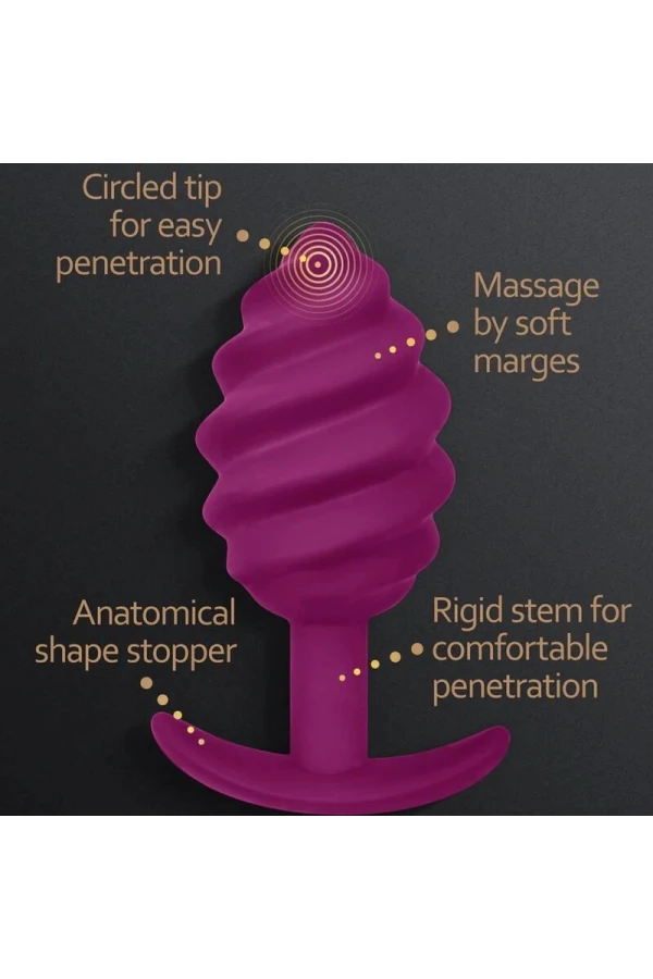 Egon Plug Anal Vibrator Schwarz von Je Joue