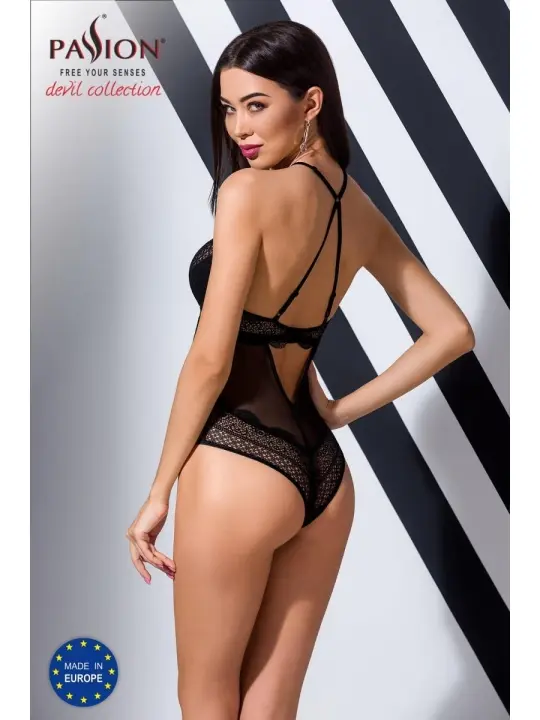 ♥ Schwarzer Body Pa595273 von Passion Devil Collection ♥