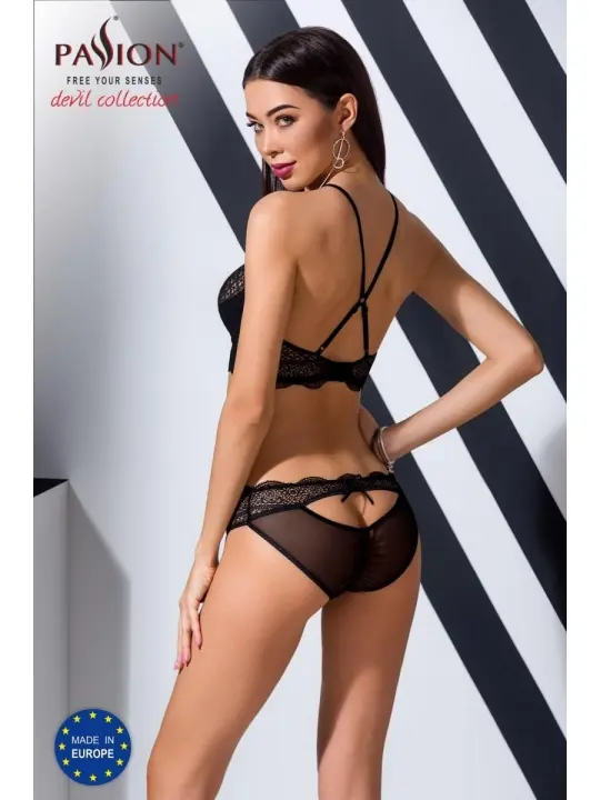 ♥ Schwarzes Set Pa595279 von Passion Devil Collection ♥