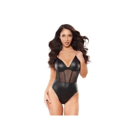 ♥ Body schwarz V-10590 von Axami ♥