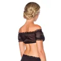 ♥ Dirndl-Bluse Schwarz von Dirndline ♥