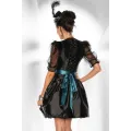 ♥ Dirndl Schwarz/Türkis ♥