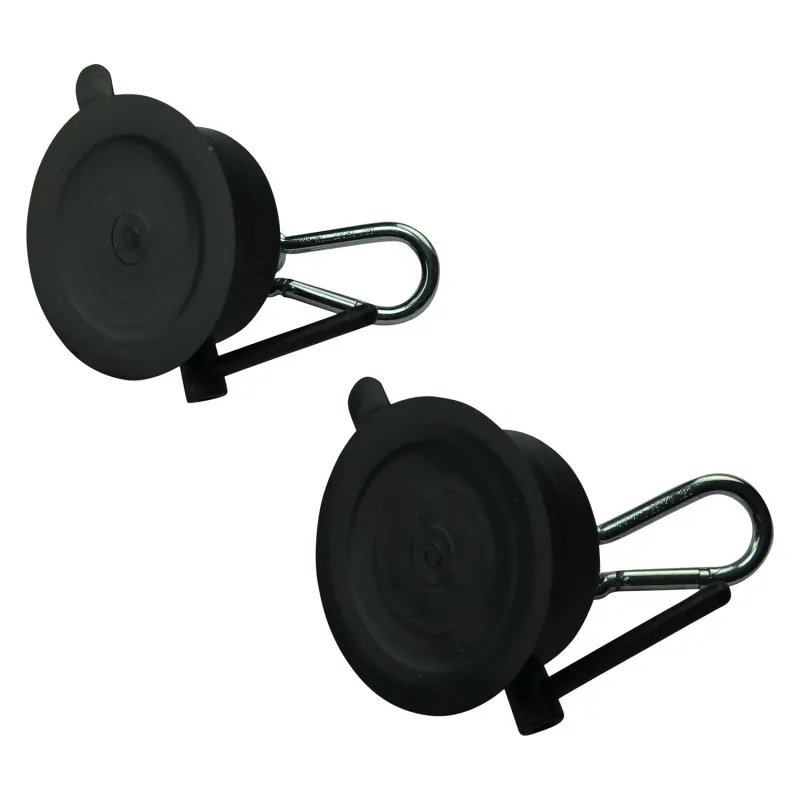 Bondage Points mit Saugnapf, Öse und Karabiner in schwarz 2er Set kaufen | Fesselliebe 2