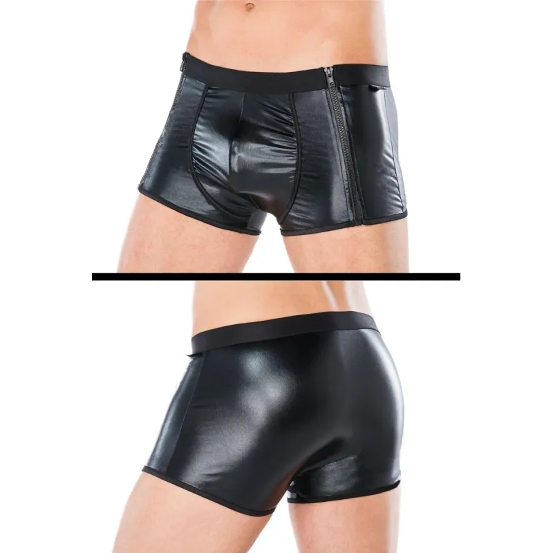 ♥ Schwarzer Boxershort Mc/9052 von Andalea ♥ kaufen | Fesselliebe