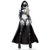 Lady Death (KOMPLETTSET) Grau/Schwarz von Mask Paradise | Fesselliebe.de